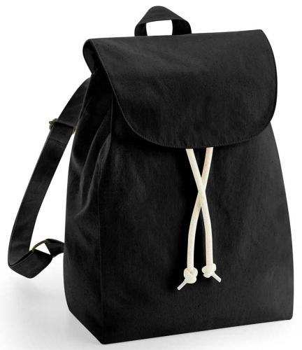 Westford Mill EarthAware� Organic Rucksack - BLK - ONE